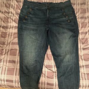 Express High Rise Curvy Jeans